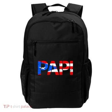 Papi American Flag Vintage Father's Day Backpack