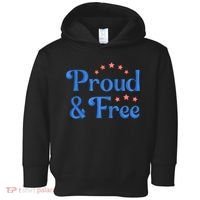 Proud And Free USA Holiday Toddler Hoodie thumb 0