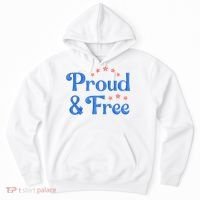 Proud And Free USA Holiday Hoodie thumb 0
