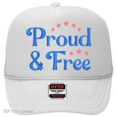 Proud And Free USA Holiday Hat