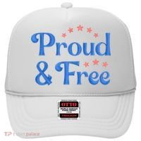 Proud And Free USA Holiday Hat thumb 0