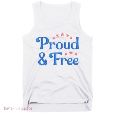 Proud And Free USA Holiday Tank Top