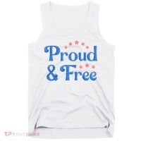Proud And Free USA Holiday Tank Top thumb 0
