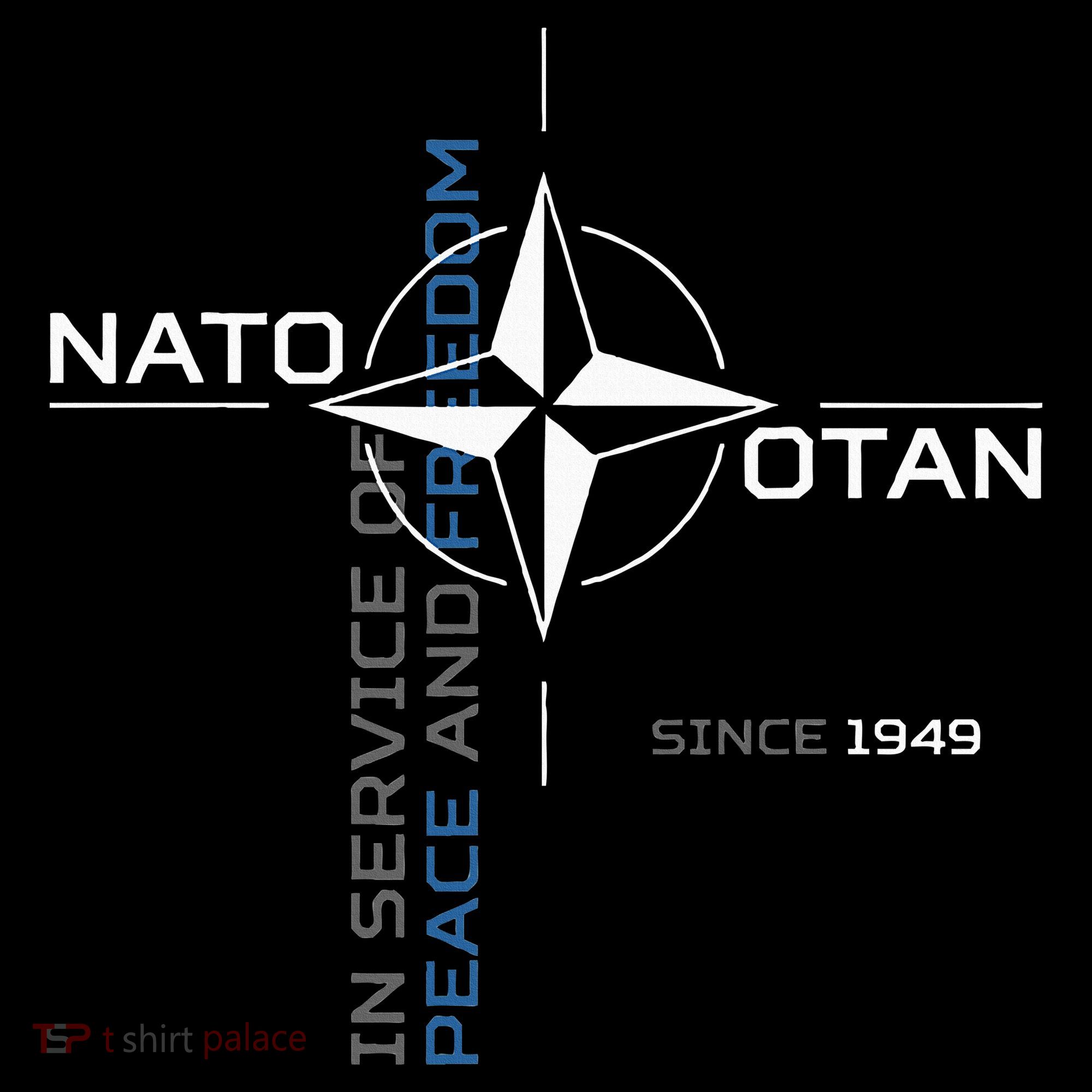 Peace And Freedom Otan Nato T-Shirt