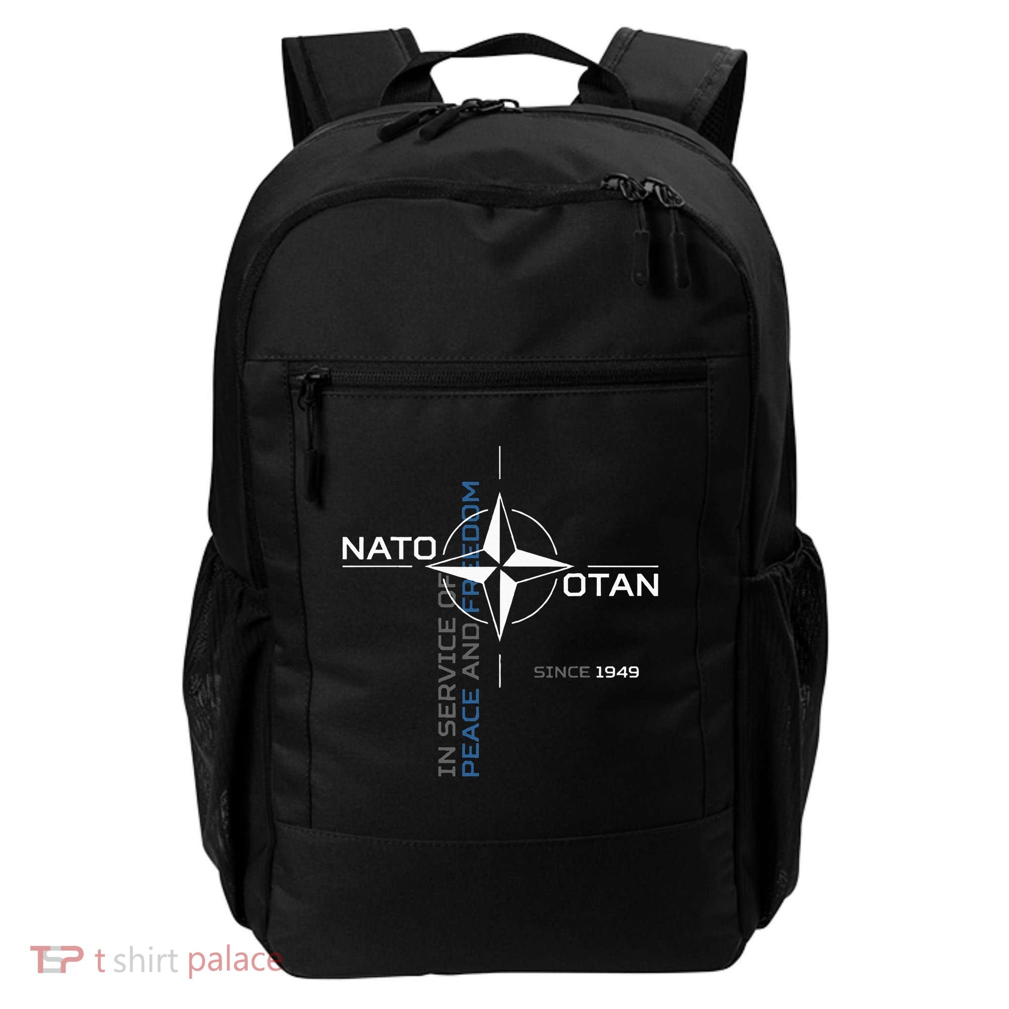 Peace And Freedom Otan Nato Backpack
