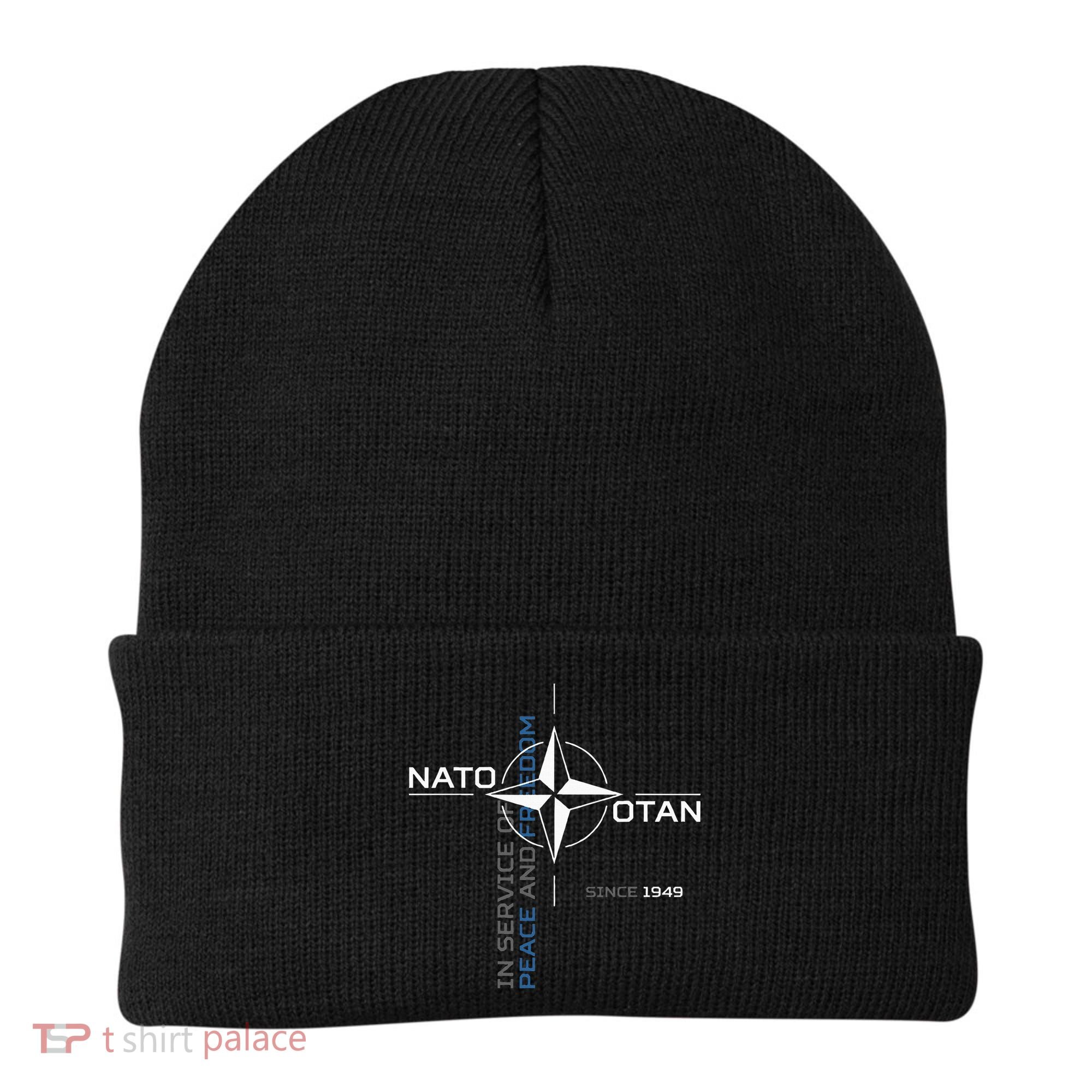 Peace And Freedom Otan Nato Beanie