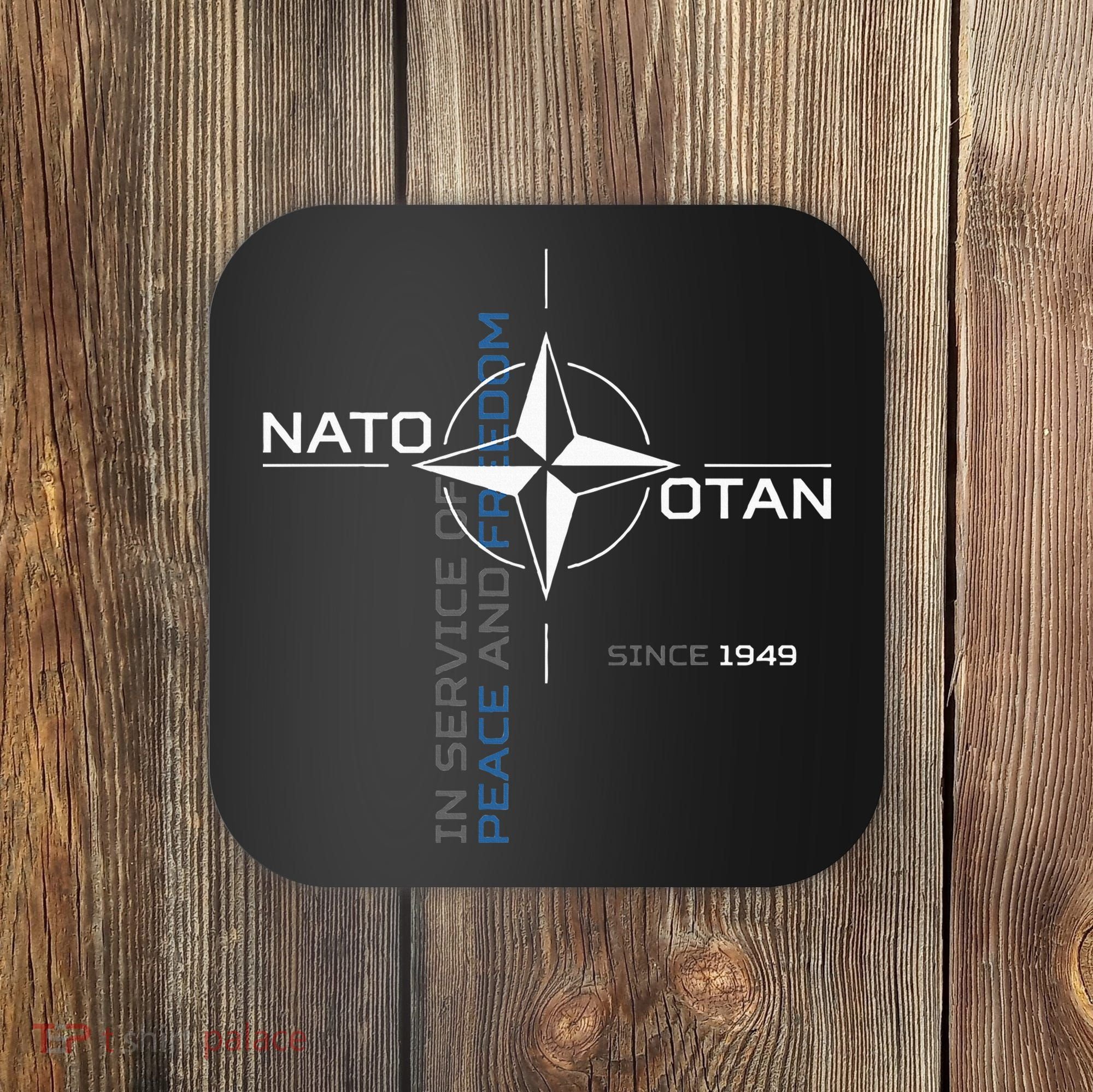 Peace And Freedom Otan Nato Coaster