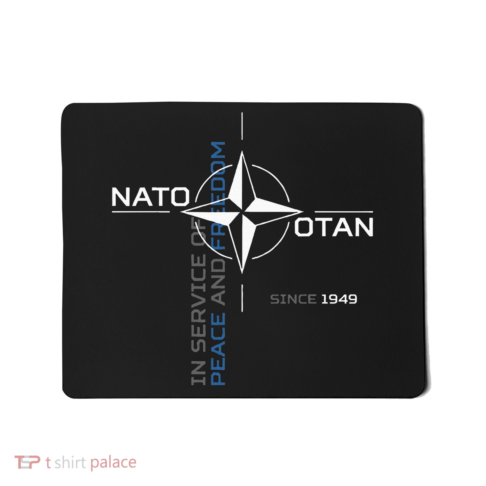 Peace And Freedom Otan Nato Mousepad