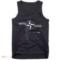 Peace And Freedom Otan Nato Tank Top thumb 0
