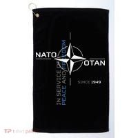 Peace And Freedom Otan Nato Golf Towel thumb 0