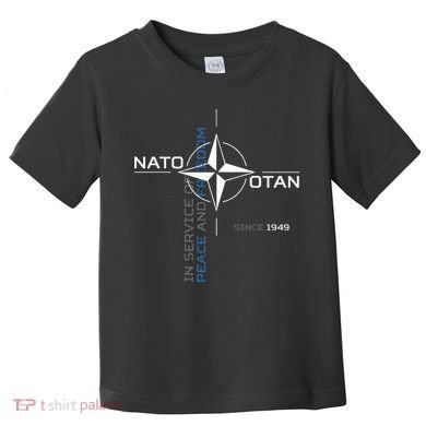 Peace And Freedom Otan Nato Toddler T-Shirt