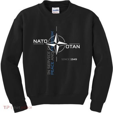 Peace And Freedom Otan Nato Kids Sweatshirt