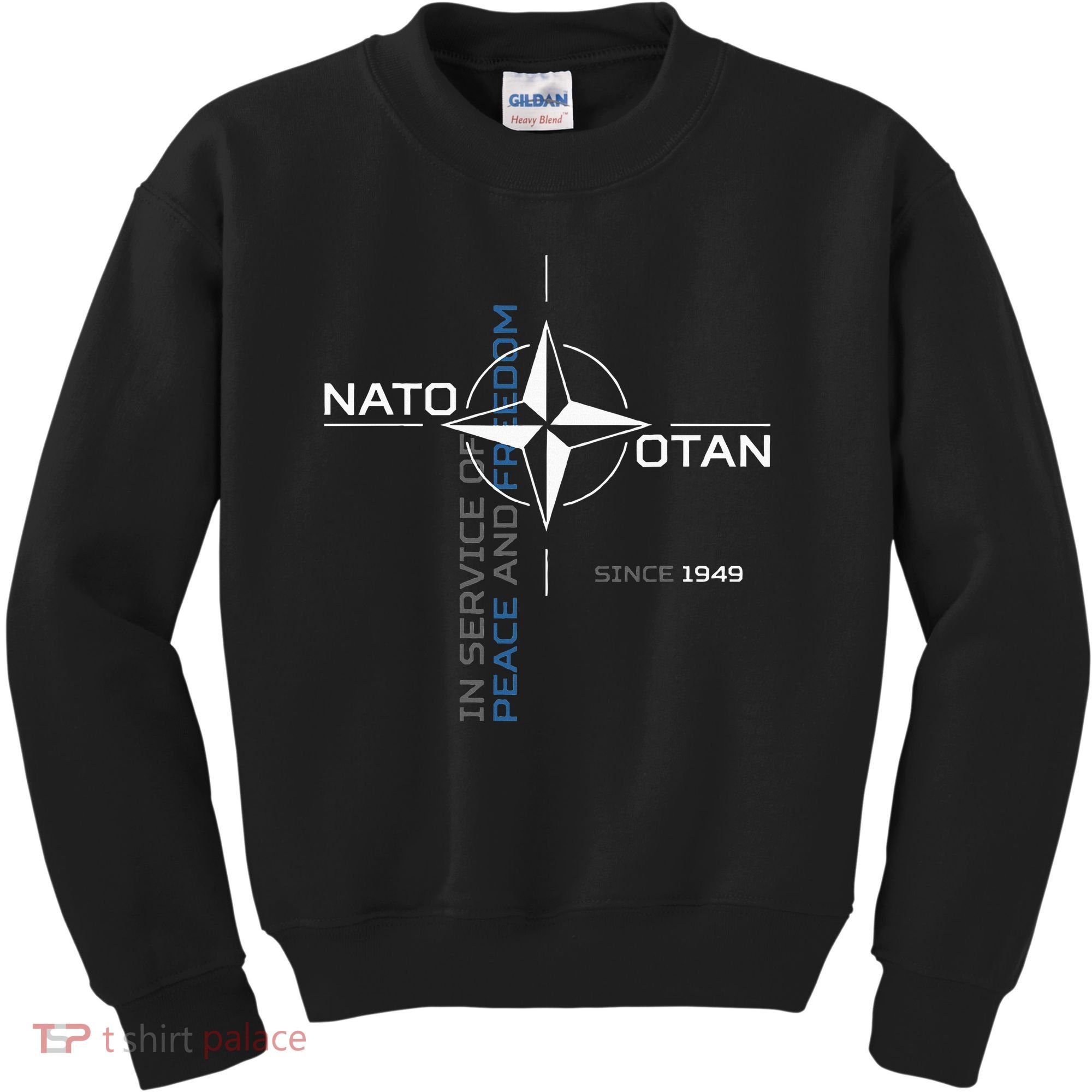 Peace And Freedom Otan Nato Kids Sweatshirt