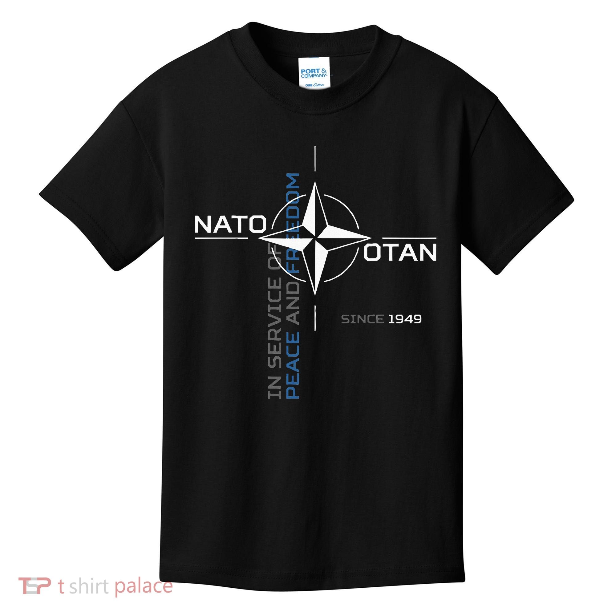Peace And Freedom Otan Nato Kids T-Shirt