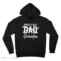 Pregnancy Announcement For Grandparents Tall Hoodie thumb 0