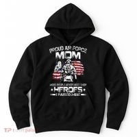 Proud Air Force Mom Air Force Graduation Mom USAF Heroes Hoodie thumb 0