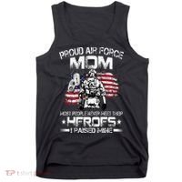Proud Air Force Mom Air Force Graduation Mom USAF Heroes Tank Top thumb 0