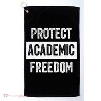 Protect Academic Freedom Golf Towel thumb 0