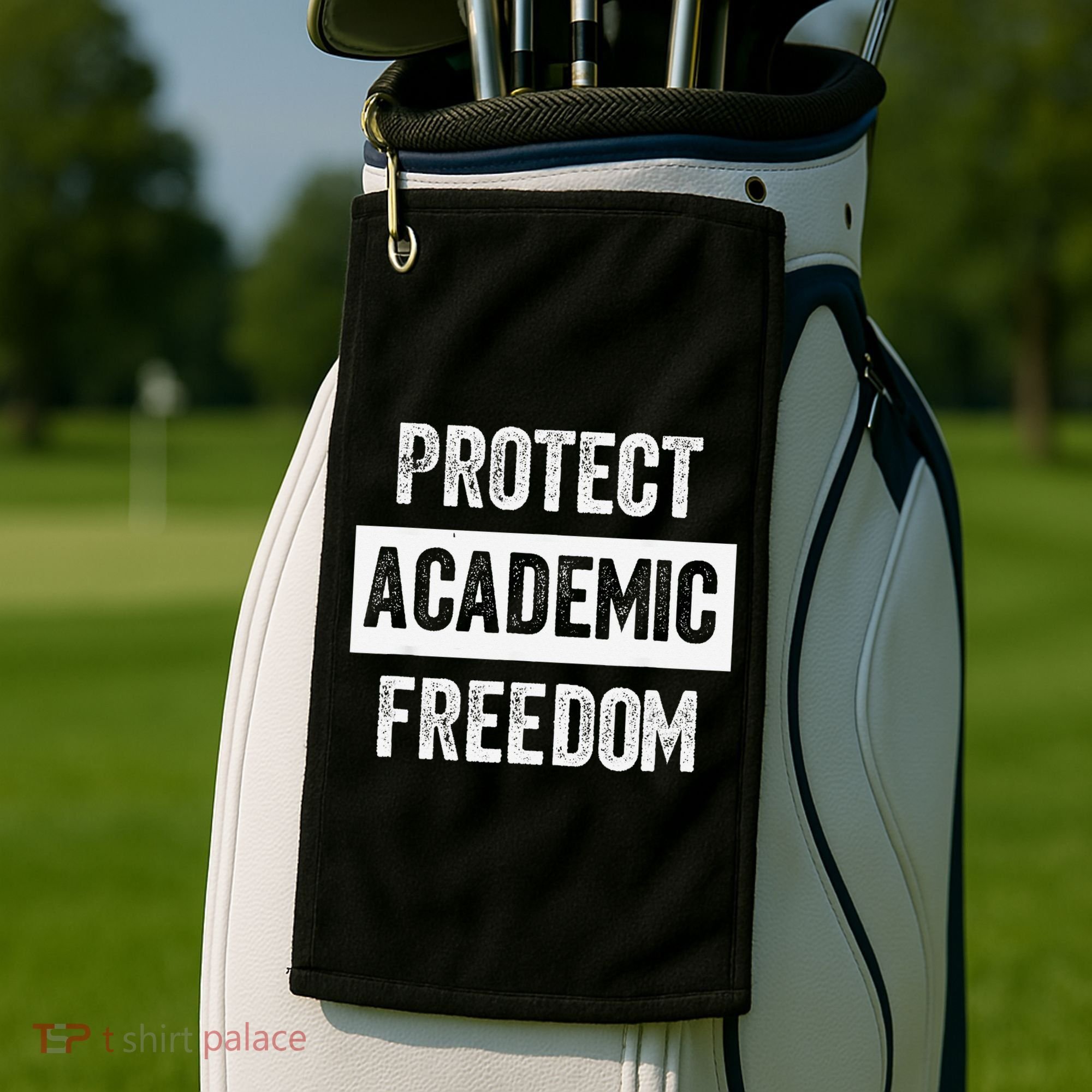 Protect Academic Freedom Golf Towel