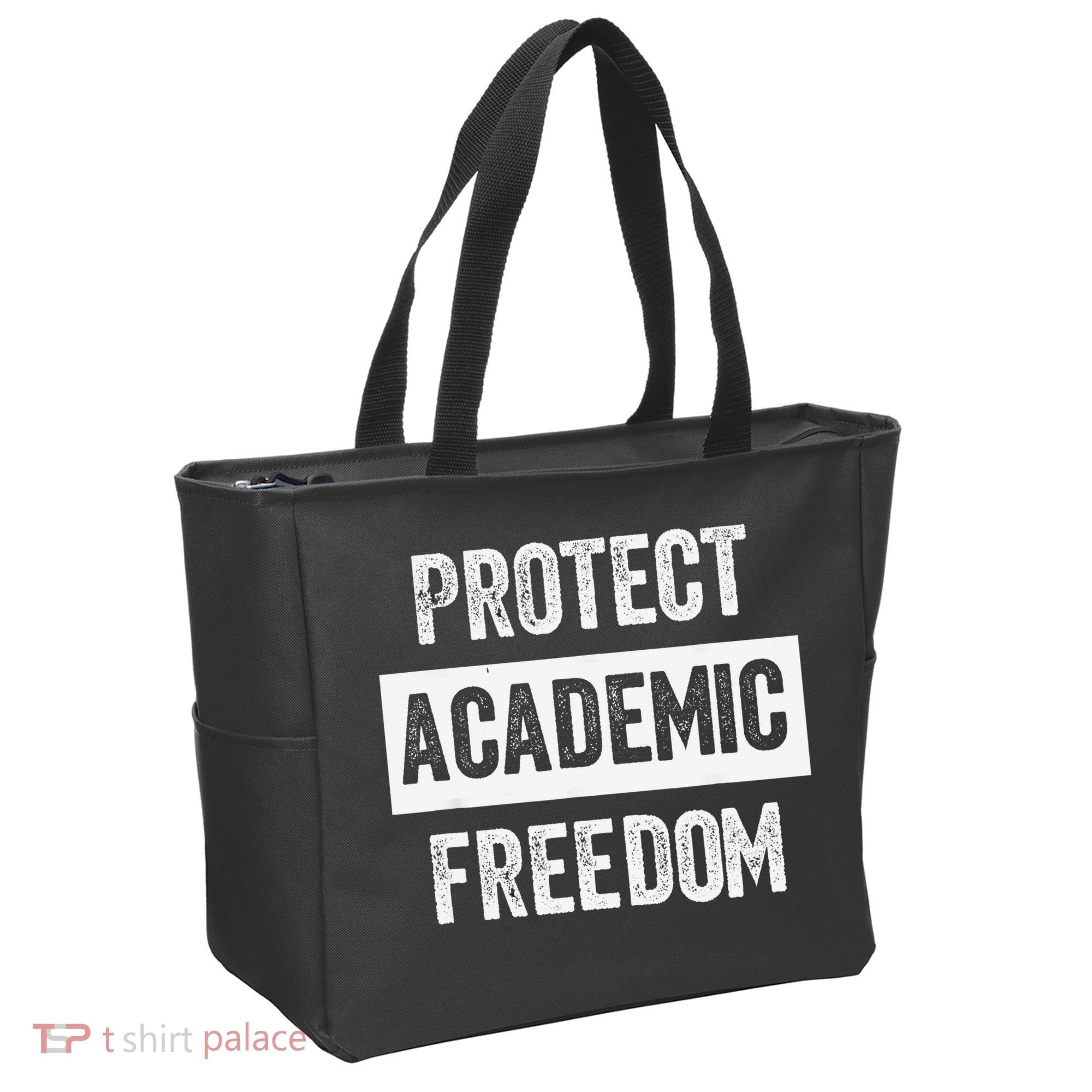 Protect Academic Freedom Tote Bag
