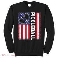 Pickleball American Flag Funny Pickleball Lover Sweatshirt thumb 0