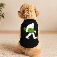 Pickle Art For Women Bigfoot Cucumber Doggie Tank thumb 2