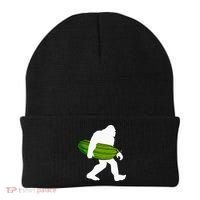 Pickle Art For Women Bigfoot Cucumber Beanie thumb 0