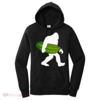 Pickle Art For Women Bigfoot Cucumber Women's Hoodie thumb 0