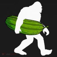 Pickle Art For Women Bigfoot Cucumber Women's Hoodie thumb 2