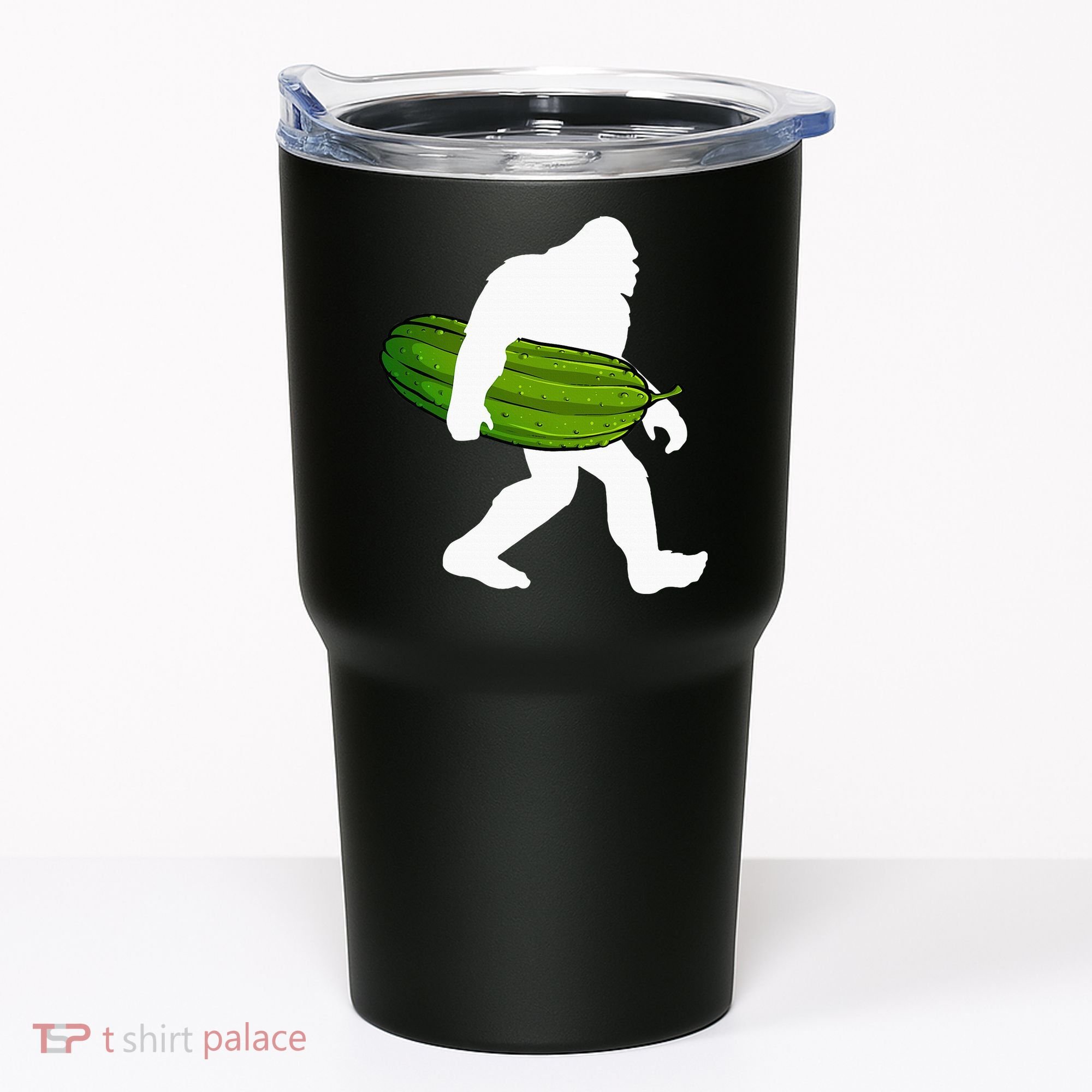 Pickle Art For Women Bigfoot Cucumber Tumbler