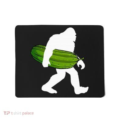 Pickle Art For Women Bigfoot Cucumber Mousepad