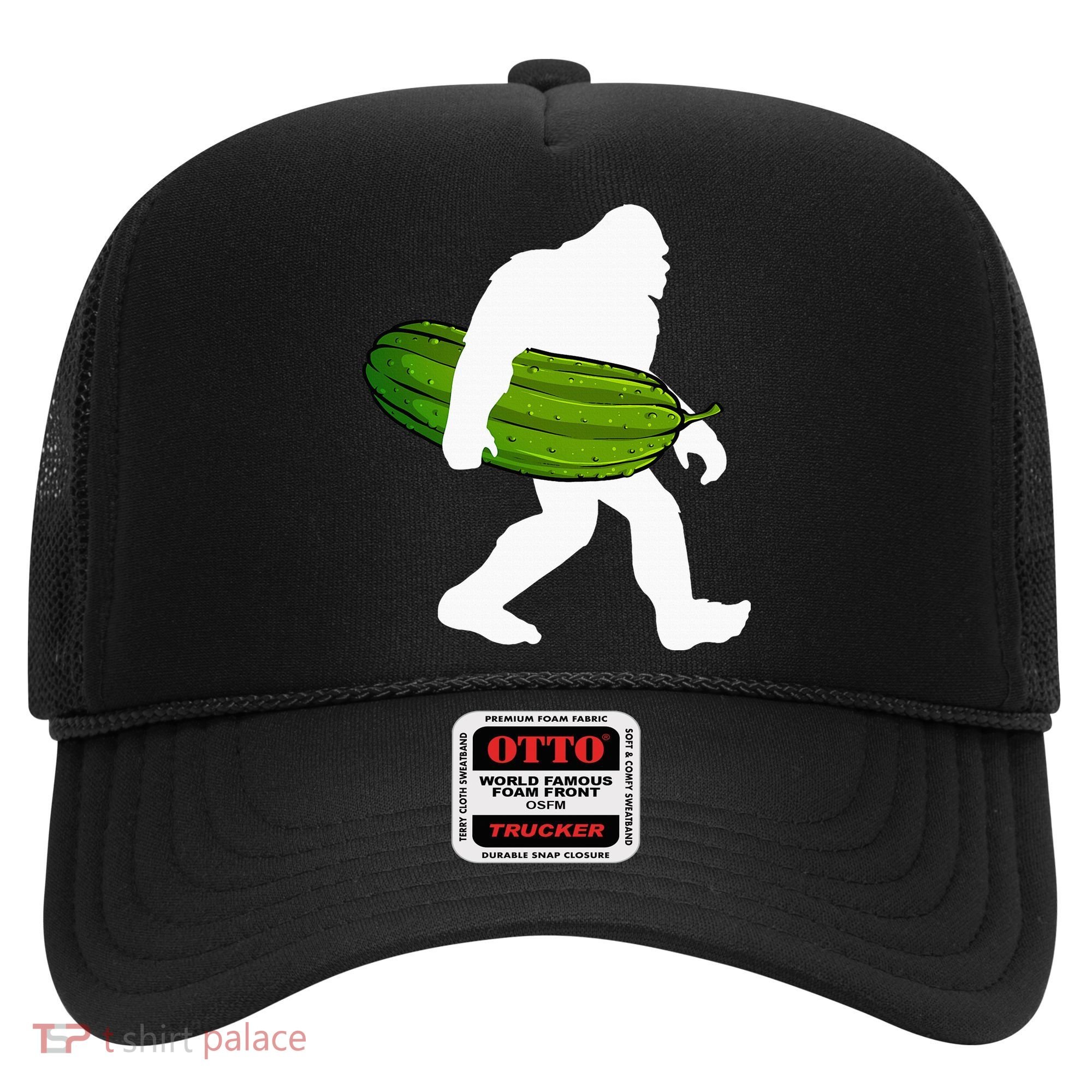 Pickle Art For Women Bigfoot Cucumber Hat