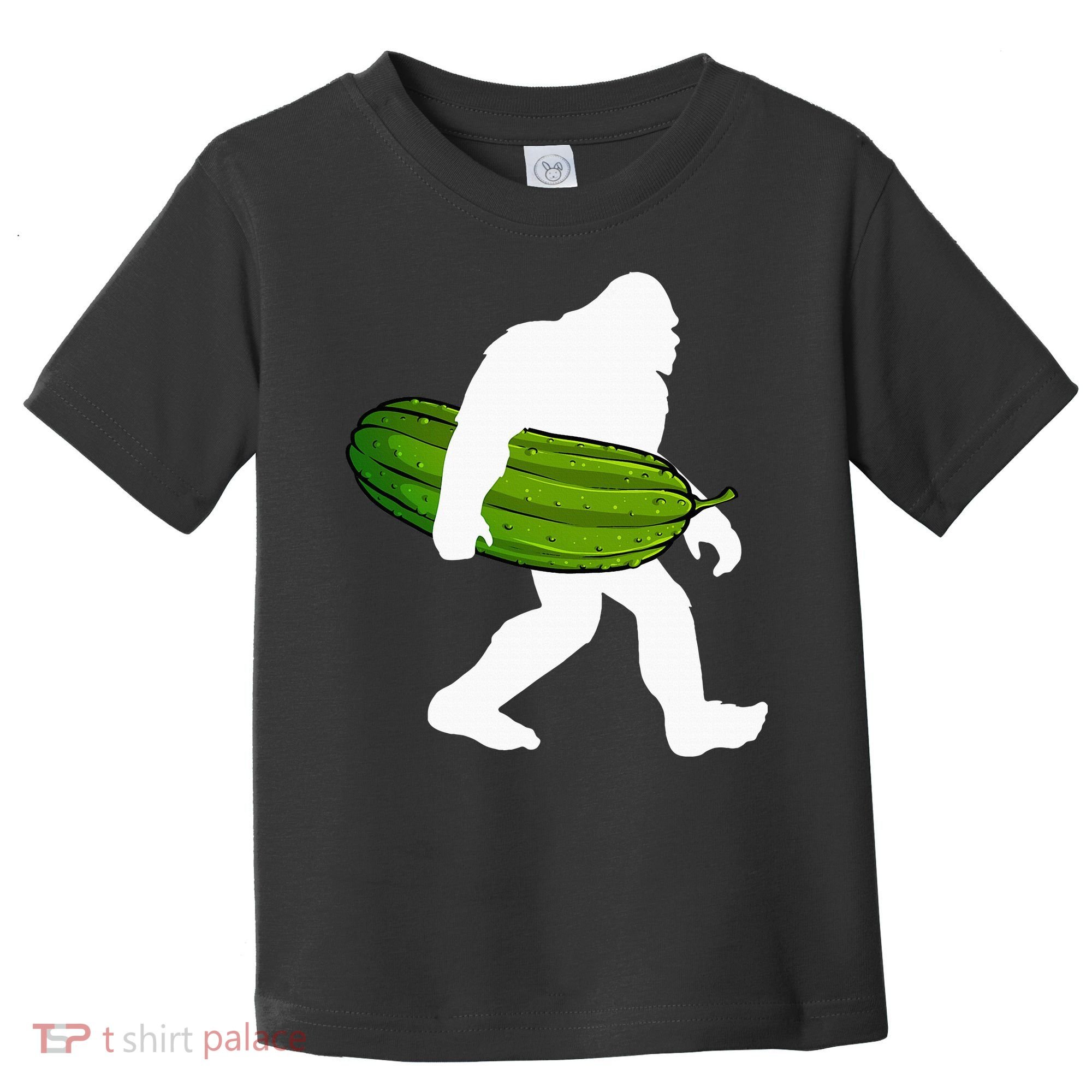 Pickle Art For Women Bigfoot Cucumber Toddler T-Shirt