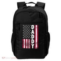 Patriotic American Flag Dad Father's Day Backpack thumb 0