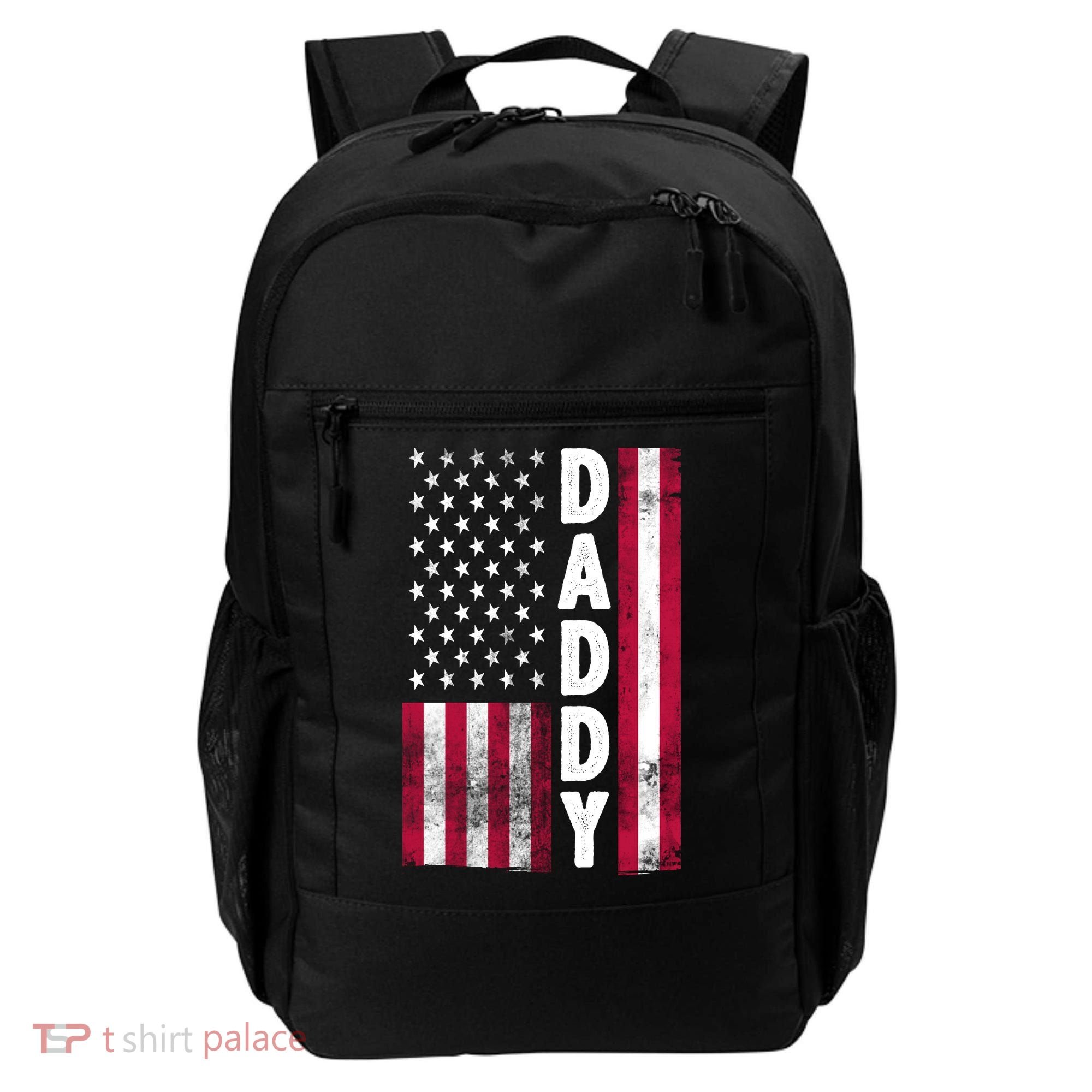 Patriotic American Flag Dad Father's Day Backpack