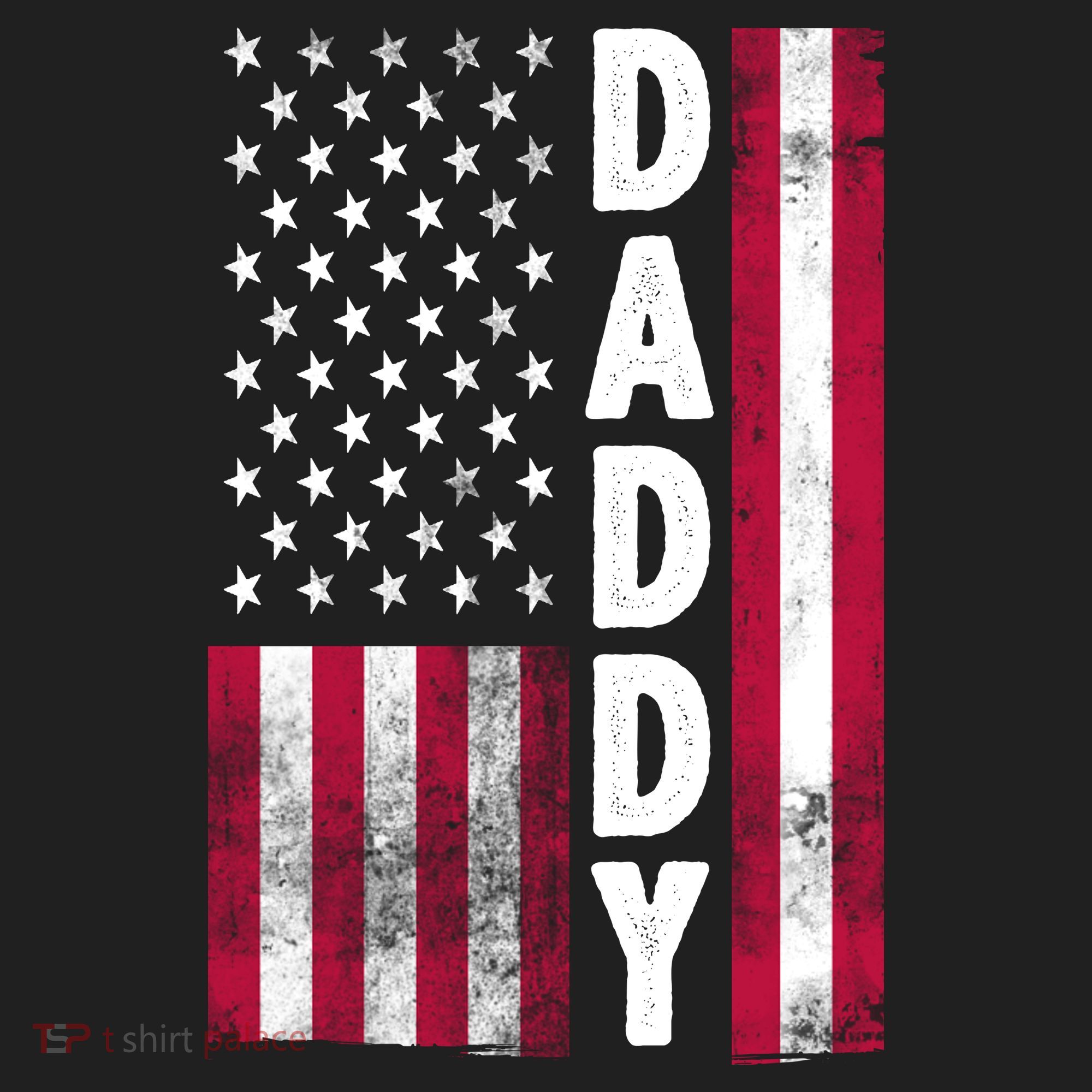 Patriotic American Flag Dad Father's Day Tumbler