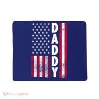 Patriotic American Flag Dad Father's Day Mousepad thumb 0