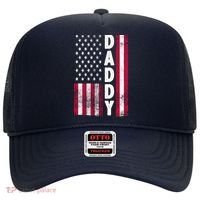 Patriotic American Flag Dad Father's Day Hat thumb 0