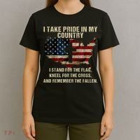 Patriotic American Flag T-Shirt thumb 4