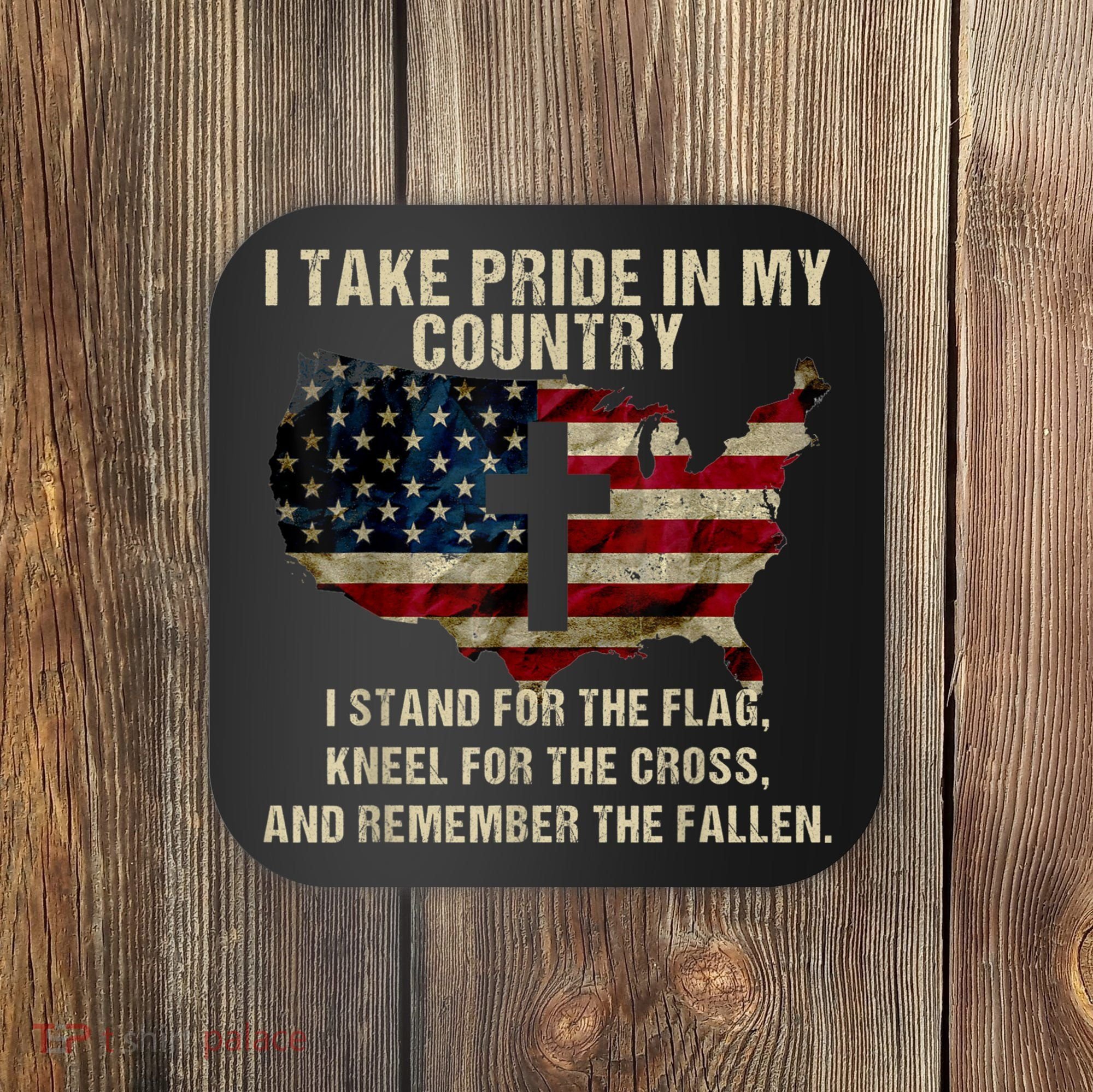 Patriotic American Flag Coaster