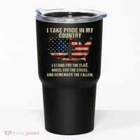 Patriotic American Flag Tumbler thumb 0