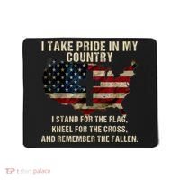 Patriotic American Flag Mousepad thumb 0