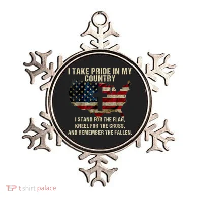 Patriotic American Flag Ornament
