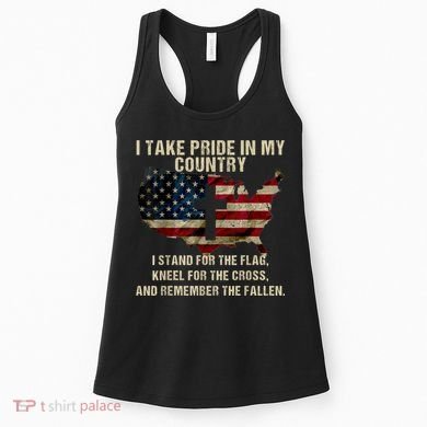 Patriotic American Flag Women's Tank Top