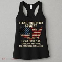 Patriotic American Flag Women's Tank Top thumb 3