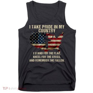 Patriotic American Flag Tank Top