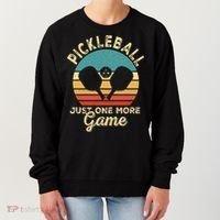 Pickleball Art For Women Paddle Pickleball Player Women's Sweatshirt thumb 0