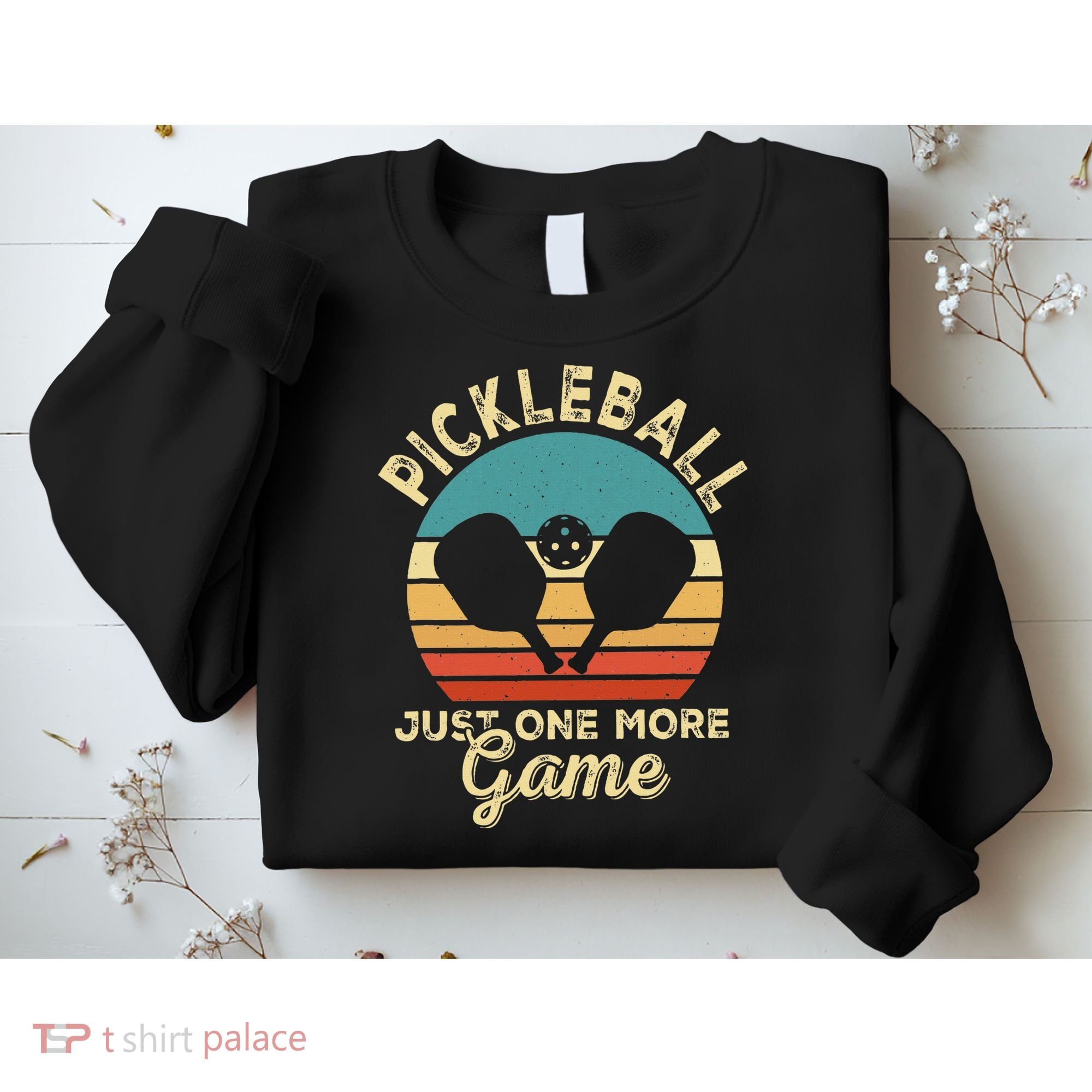 Pickleball Art For Women Paddle Pickleball Player Sweatshirt
