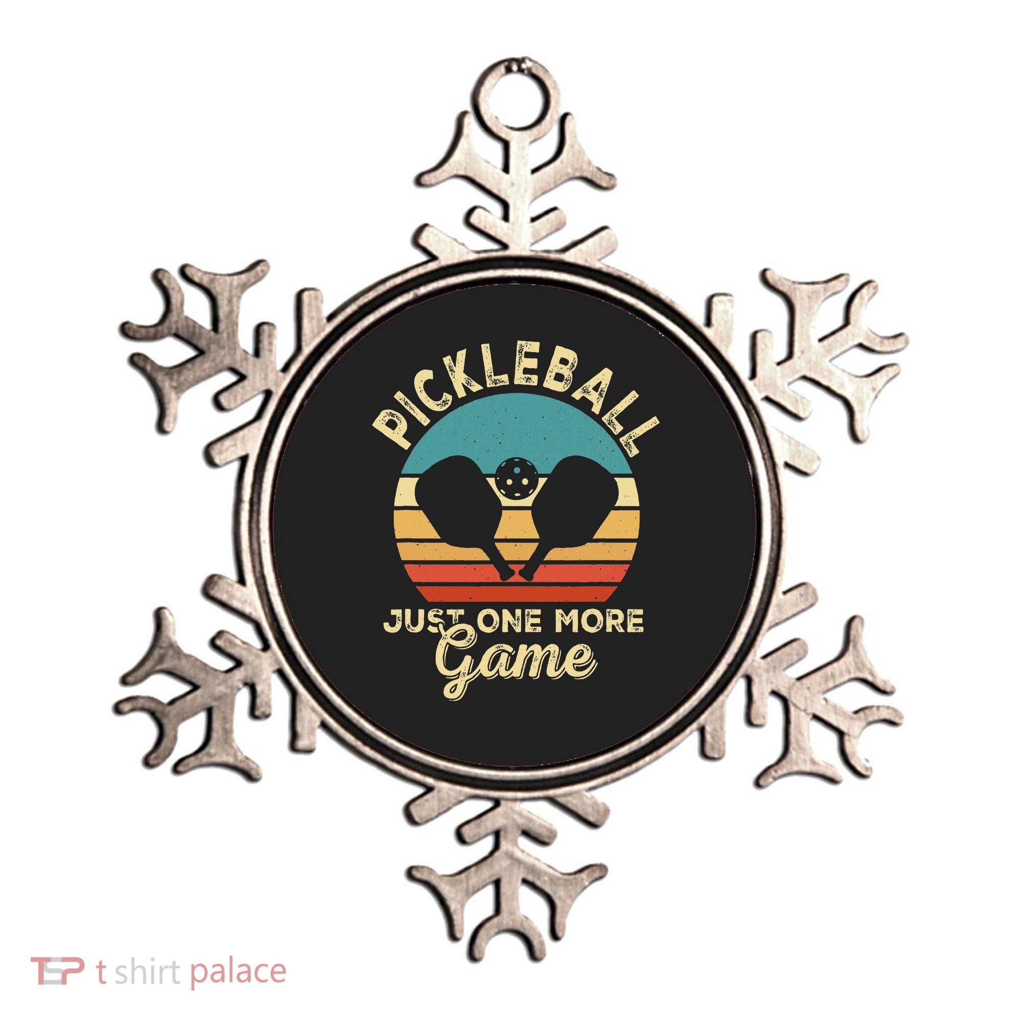 Pickleball Art For Women Paddle Pickleball Player Ornament