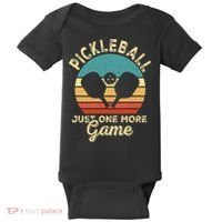 Pickleball Art For Women Paddle Pickleball Player Baby Bodysuit thumb 0